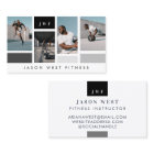 Entraîneur Personnel de Fitness avec Grille de Pho