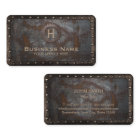 Entrepreneur de réparation vintage en métal rouill