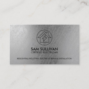 Carte De Visite Entrepreneur électrique