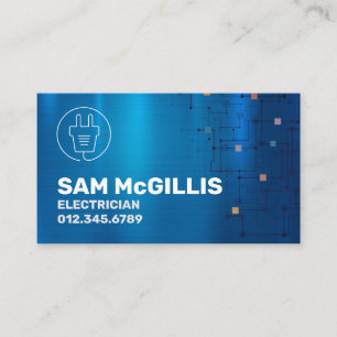 Carte De Visite Entrepreneur électrique