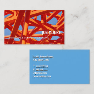 Carte De Visite Entrepreneur en charpente