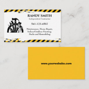 Carte De Visite Entrepreneur indépendant