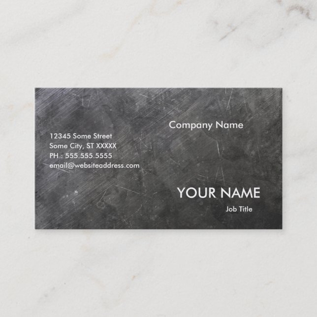 Carte De Visite Entreprise de construction (Devant)