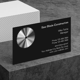 Carte De Visite Entreprise de construction professionnelle
