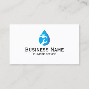 Carte De Visite Entreprise de plomberie / électricien (générique)