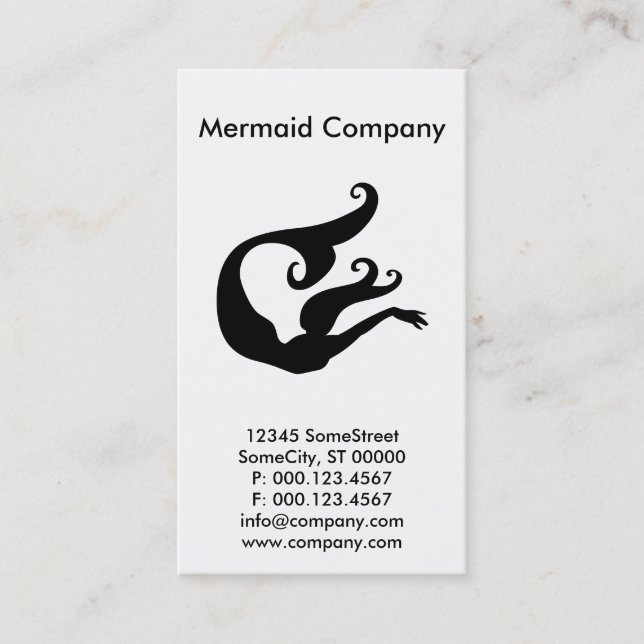 Carte De Visite entreprise de siraid sur mesure (Devant)