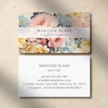 Entreprise florale vintage