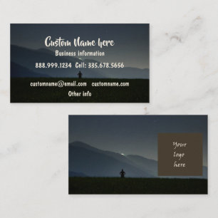 Carte De Visite Entreprise personnalisée sur mesure avec votre log