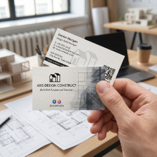 Carte De Visite Entreprises de conception-réalisation White Sket