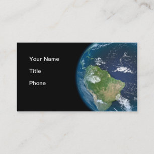 Carte De Visite Entreprises de la terre