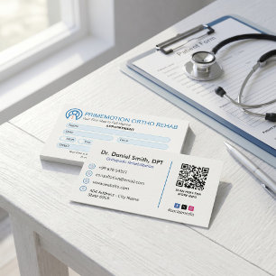 Carte De Visite Entreprises de réadaptation orthopédique   Nominat