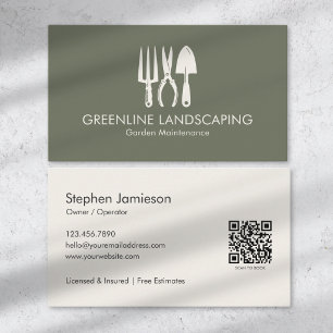 Carte De Visite Entretien de jardin Entretien de pelouse Paysagist