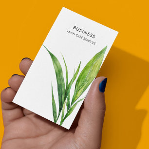 Carte De Visite Entretien de la pelouse Landscaping Moving Busines