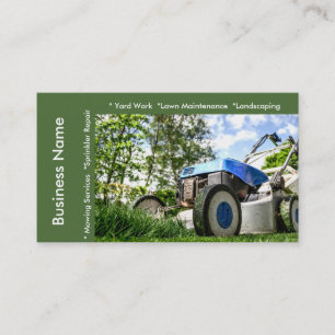 Carte De Visite Entretien de pelouse et services