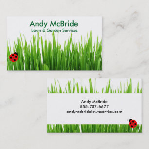 Carte De Visite Entretien de pelouse, Landscaping, Professionnel