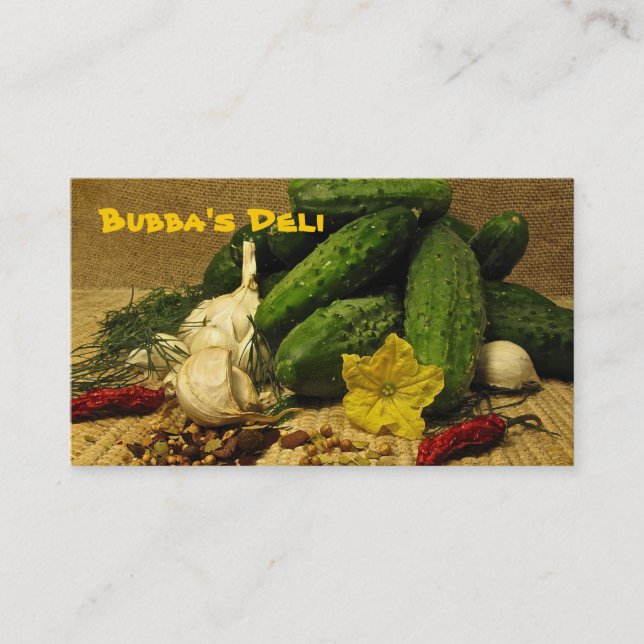 Carte De Visite Épicerie fine (Devant)