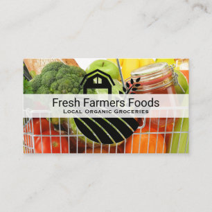 Carte De Visite Épicerie   Produire dans le panier