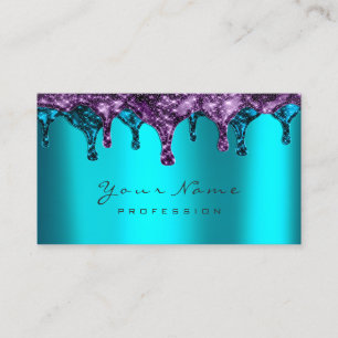 Carte De Visite Épilation de cire clous Dépilation Marine BluTeal 