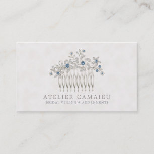 Carte De Visite Épouser les bijoux nuptiales d'accessoires de