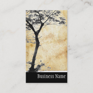 Carte De Visite Équilibre l photographie d'arbre de zen de nature