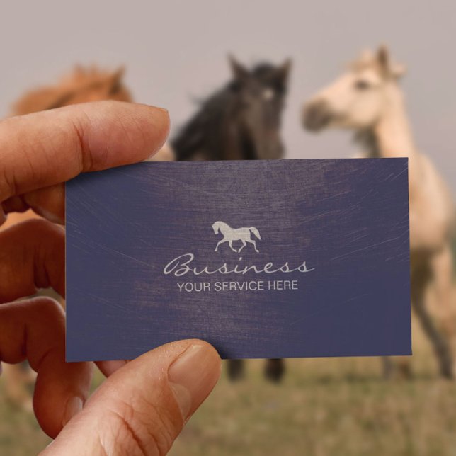 Carte De Visite Équine équitation équine équitation équestre (Créateur téléchargé)