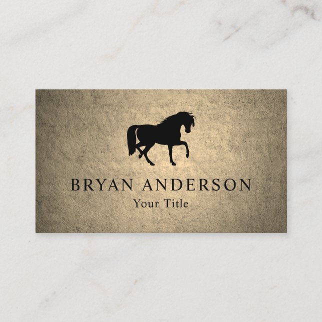 Carte De Visite Équitation équestre (Devant)