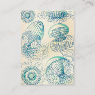 Carte De Visite Ernst Haeckel   Leptomedusa   Thecate Hydroids