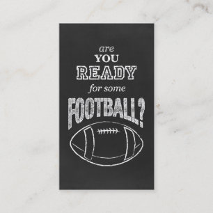 Carte De Visite es-tu prêt pour du football ?