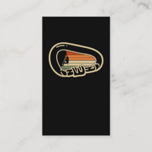 Carte De Visite Escalade rocheuse Carabiner Extérieur Montagne Cl