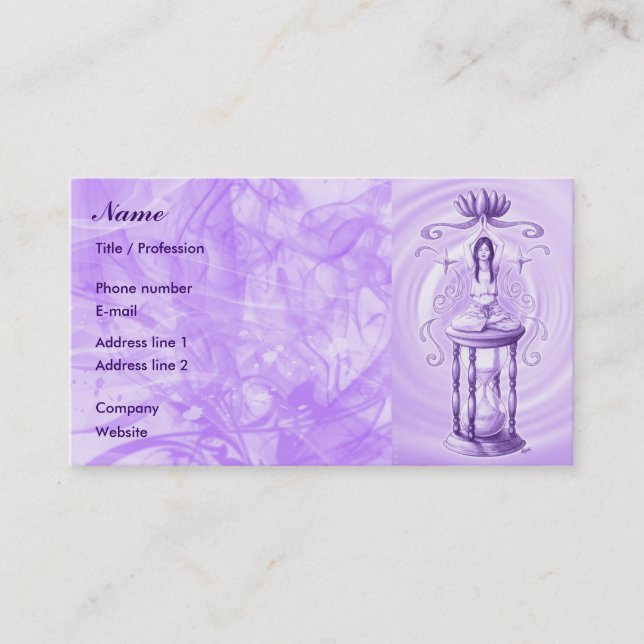 Carte De Visite Ésotérique (Devant)