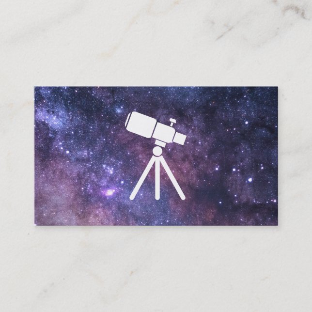 Carte De Visite Espace | Stellaire (télescope III) (Devant)