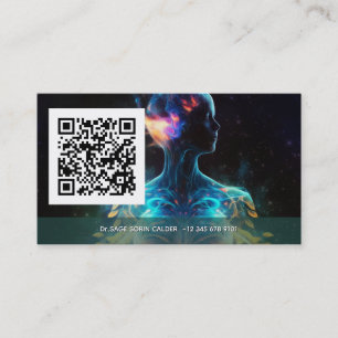 Carte De Visite Espoir Vivant Énergie Spirituelle