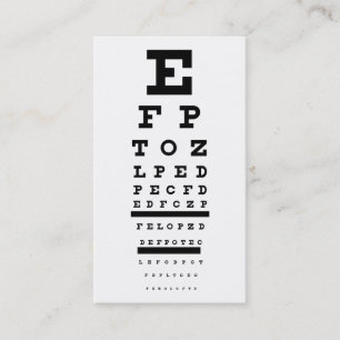 Carte De Visite essai d'oeil