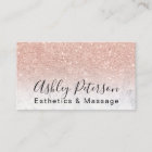 Esthétique massage script marbre rose or parties s