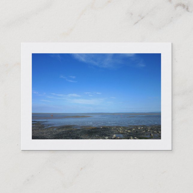 Carte De Visite Estuaire de Severn à Penarth II (frontière) (Devant)