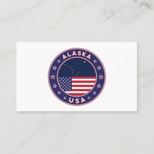 Carte De Visite États-Unis d'Amérique, Alaska