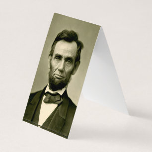 Carte De Visite Etats-Unis d'Amérique : le président Abraham Linco
