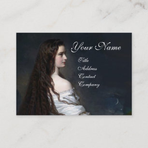 Carte De Visite ETHERNAL BEAUTY Spa de jour du salon de coiffure, 