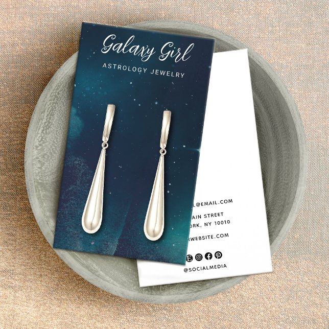 Carte De Visite Étoile céleste Zodiac Épouse de bijoux (Créateur téléchargé)