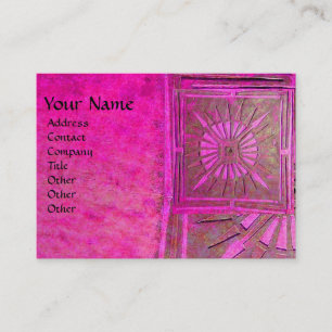 CARTE DE VISITE ÉTOILE DE MATIN 2, MONOGRAMME