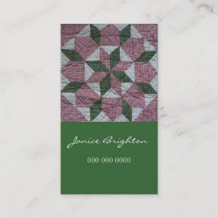 Carte De Visite Étoile florale