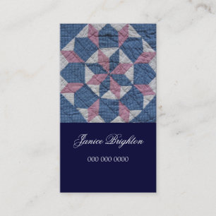 Carte De Visite Étoile florale
