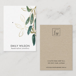 CARTE DE VISITE ÉTUDE DE RESTAURATION DE LA FAUNE D'EUCALYPTUS VE