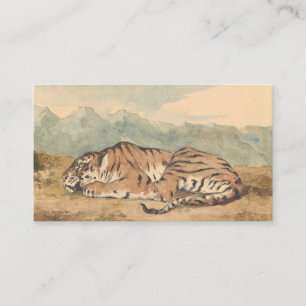 Carte De Visite Eugene Delacroix - Royal Tiger