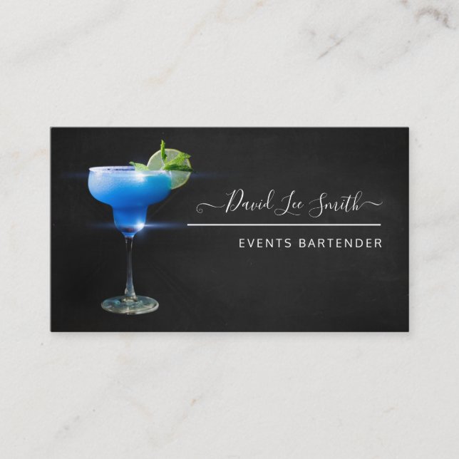 Carte De Visite Events Professional Barman (Devant)