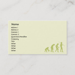 Carte De Visite Évolution - affaires