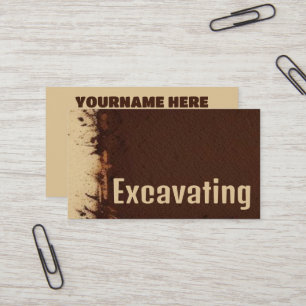 Carte De Visite Excavation