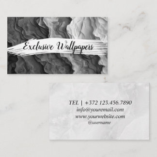 Carte De Visite Exclusive Handmade Luxury Wallpapers