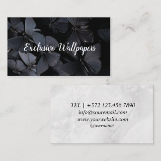 Carte De Visite Exclusive Handmade Luxury Wallpapers