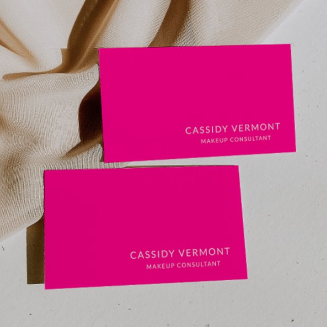 Carte De Visite Expert-conseil en maquillage de beauté professionn (Créateur téléchargé)